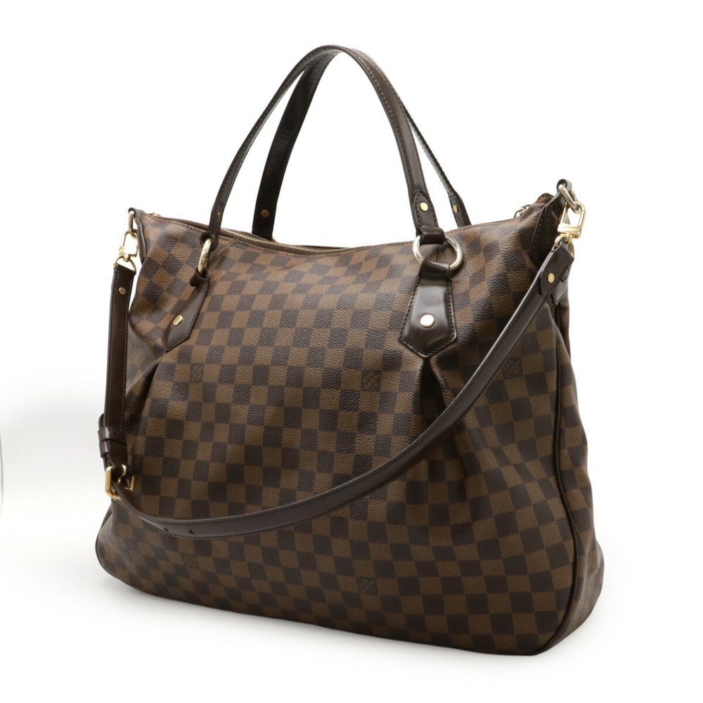 LOUIS VUITTON Authentic Brown Damier Shoulder Bag - Picture 3 of 10